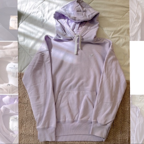Oversized Purple Hoodie - Picture 1 of 3